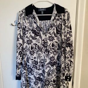 Modcloth Blossoming Creativity Shift Dress